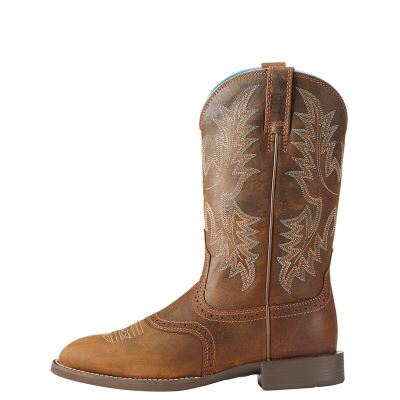 Ariat Western: Heritage Stockman Botas Western Mujer - Marrones (MCVQU4235)